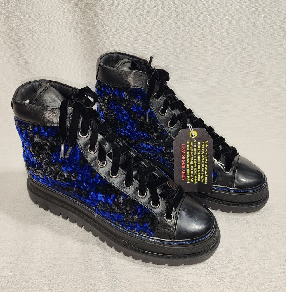 krojay crochet boots size 8 womens